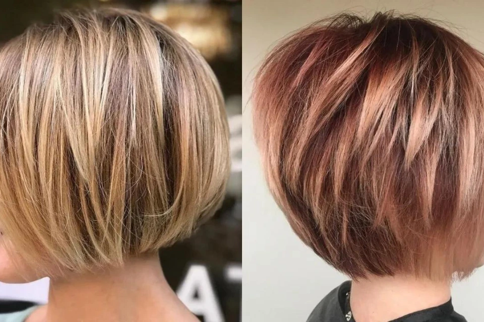 Hairstyle: Choppy Short Salt-And-Pepper Bob