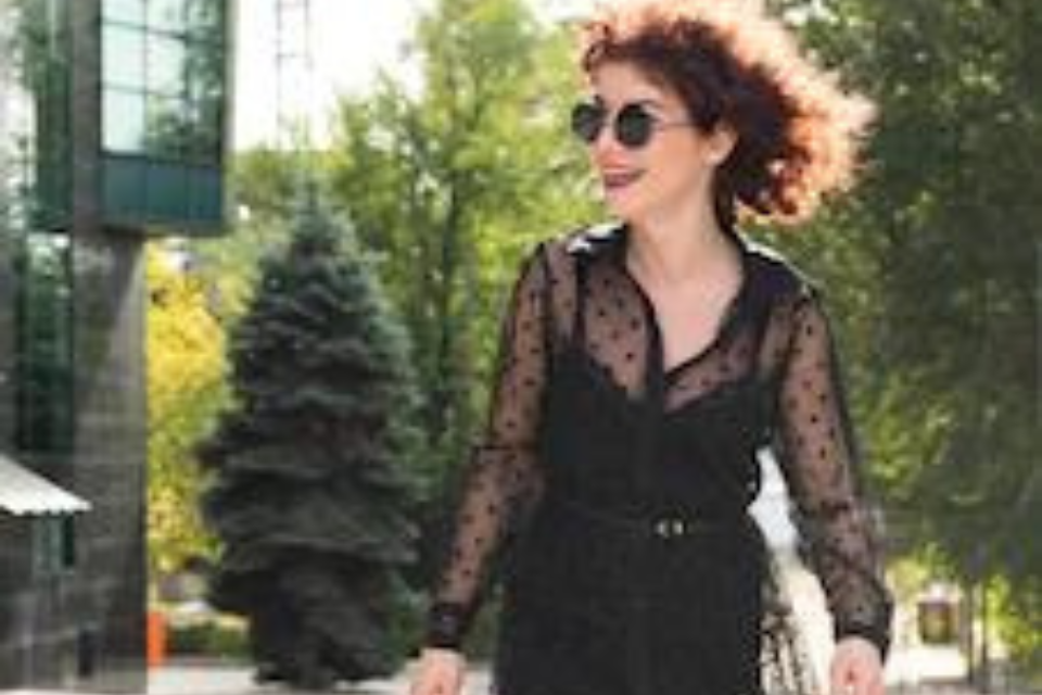 SANDRO Ruffled Pointelle-Knit Midi Dress in Black, the Outnet