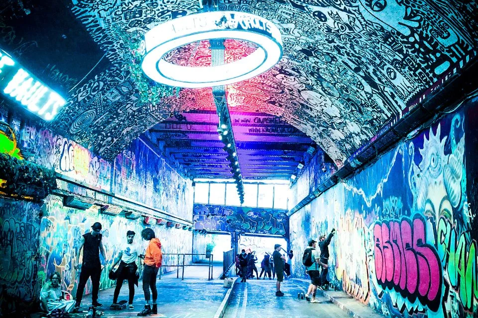 Leake Street Graffiti Tunnel Arches