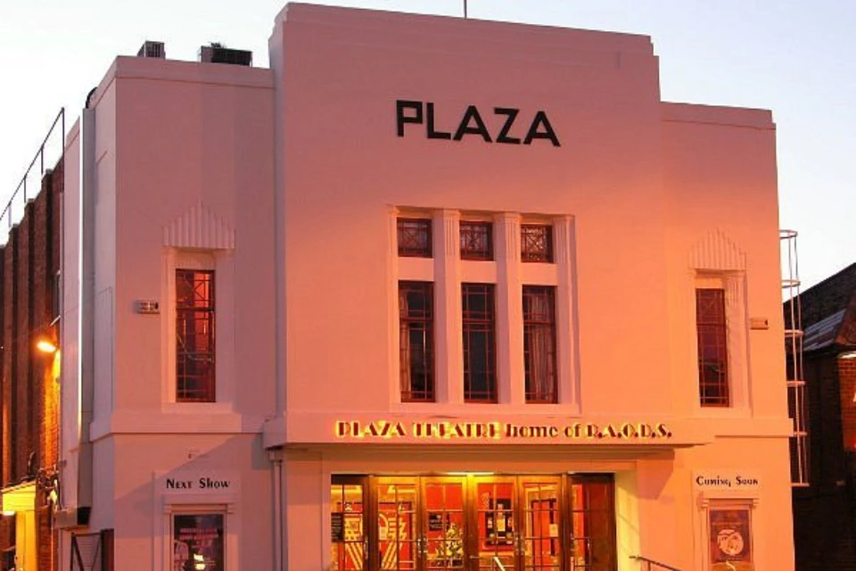 Iconic Plaza Theatre's Facade