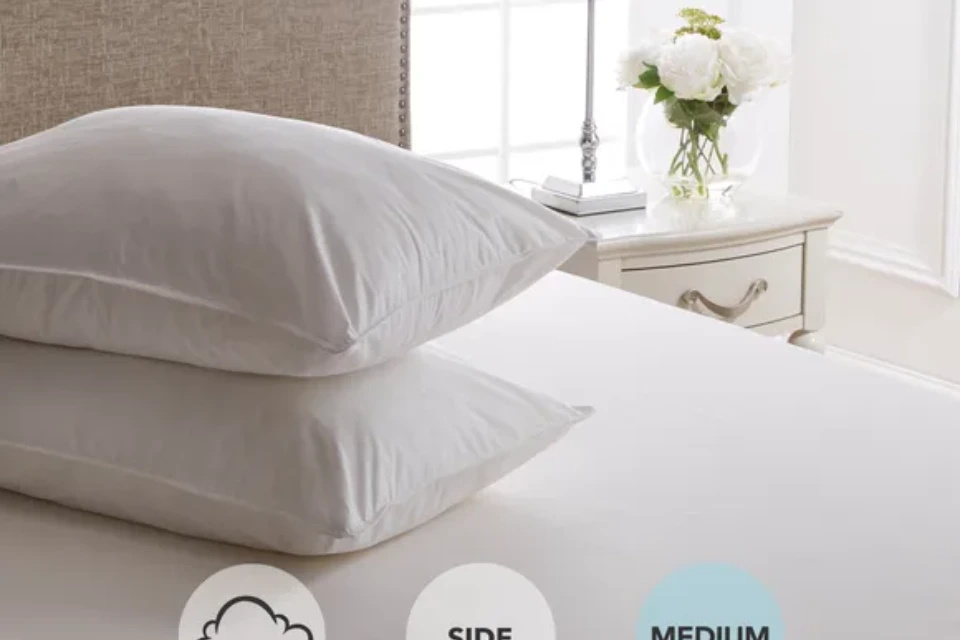 Dorma Full Forever Medium Support Pillow Pair