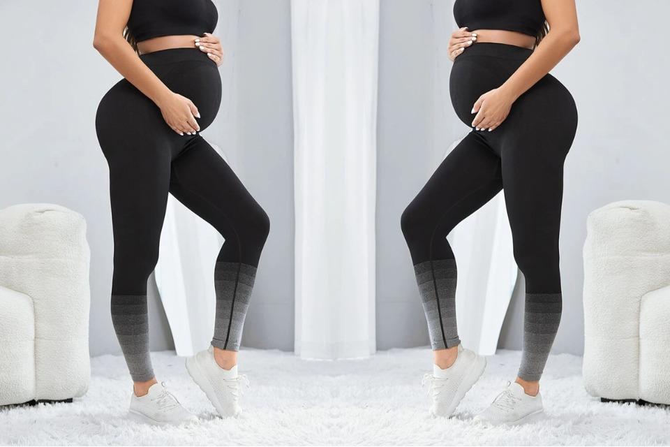 Maternity Ombre Print Leggings