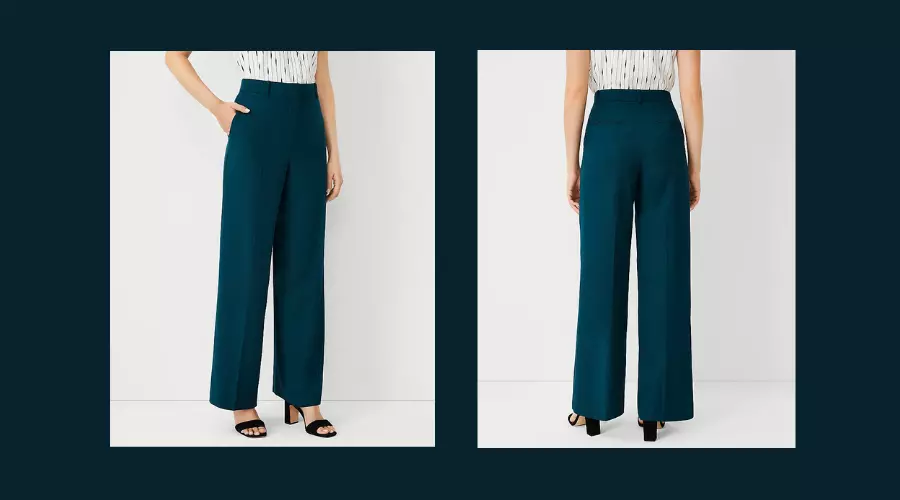 The Wide Leg Pants in Airy Wool Blend