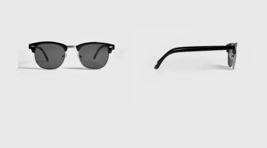 Retro Silver Frame Sunglasses