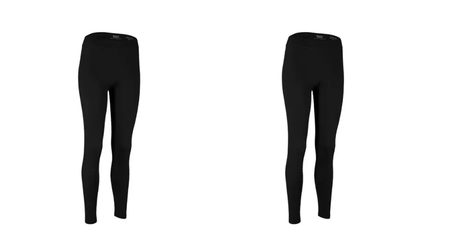 Thermo sports leggings, ankle-free