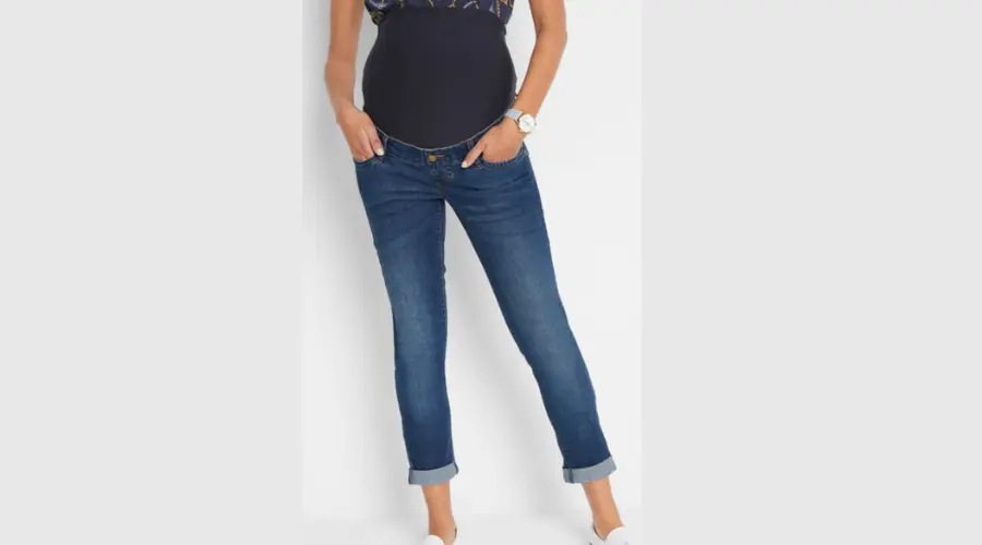 7/8 length maternity jeans