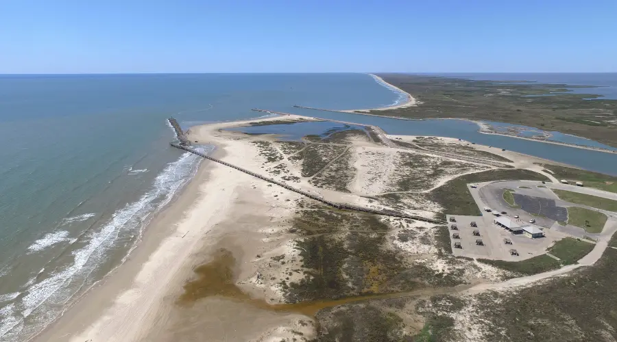 Beach in Matagorda