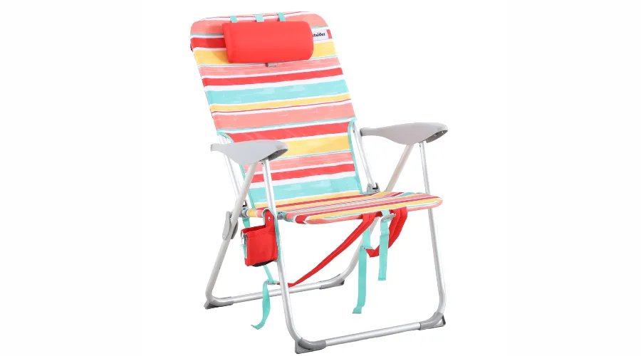 Caribbean Joe High Weight Beach Chair 
