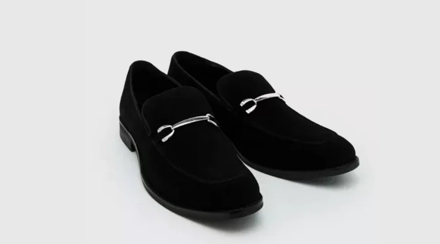 Faux Suede Snaffle Loafer