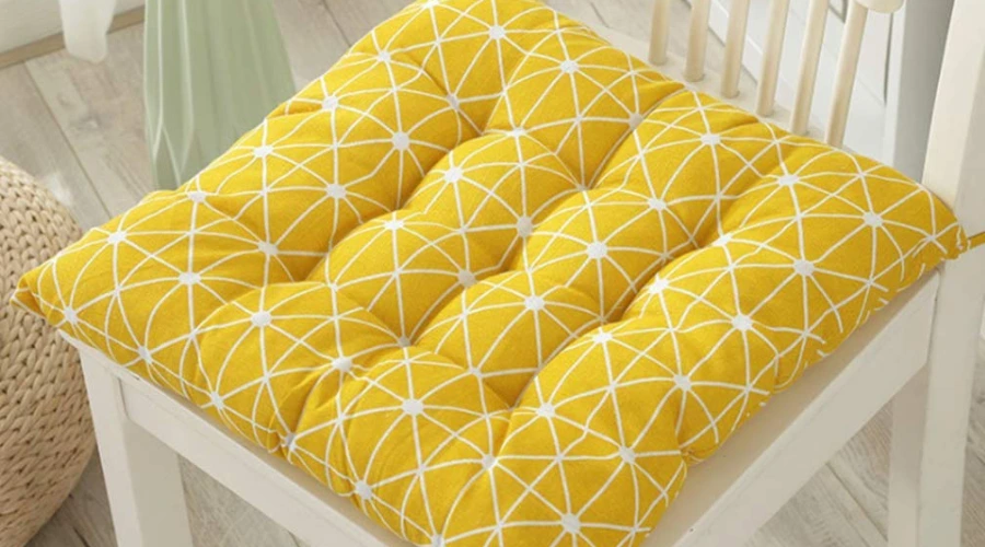 Heathered chair cushions 40 x 40 cm