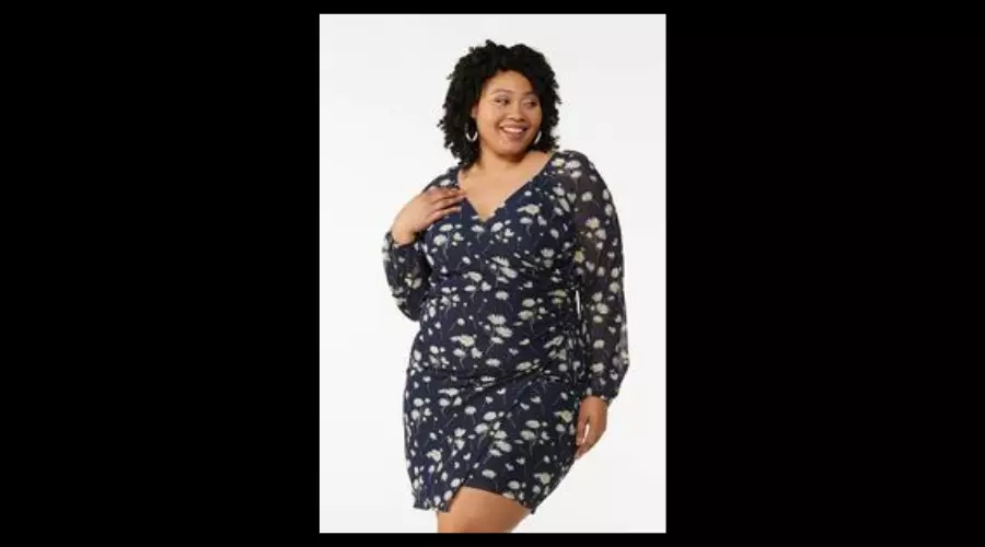 The Floral Wrap Dress