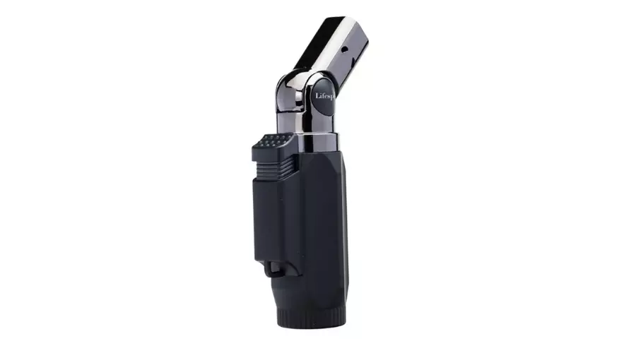 The Lifespace Torch Jet Flame Braai or Cigar Lighter in black
