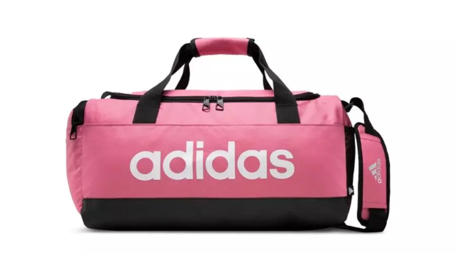 The Travel bag adidas LINEAR DUFFEL S H35660 PINK