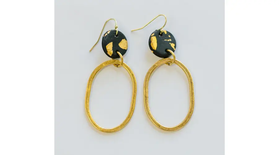  Clip-On Clay Rope Earrings