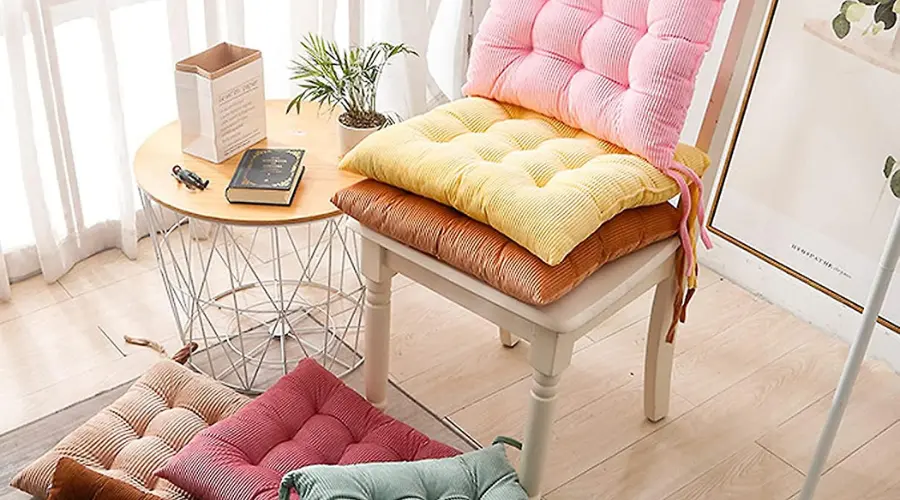 corduroy chair cushion 35 cm