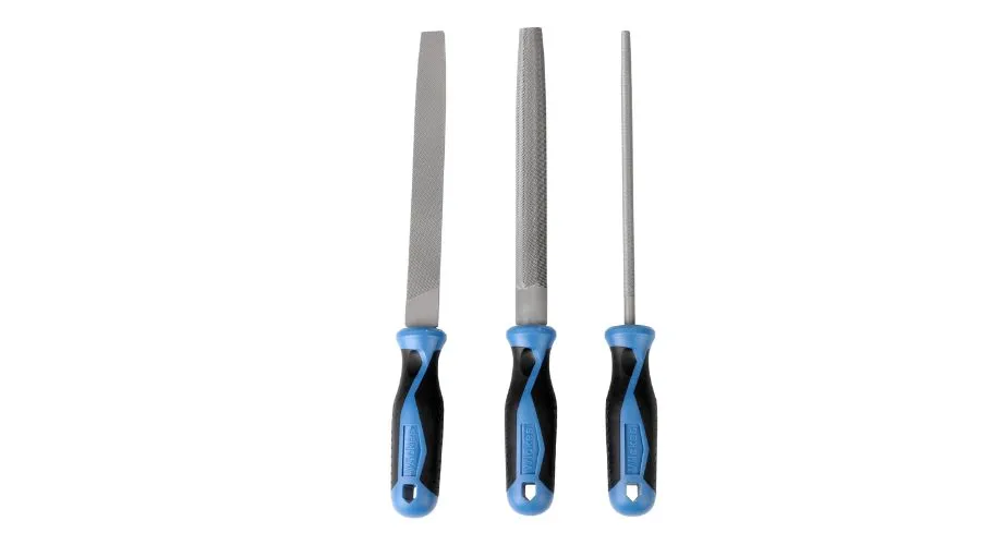 Wickes Engineering 3 Piece File Set