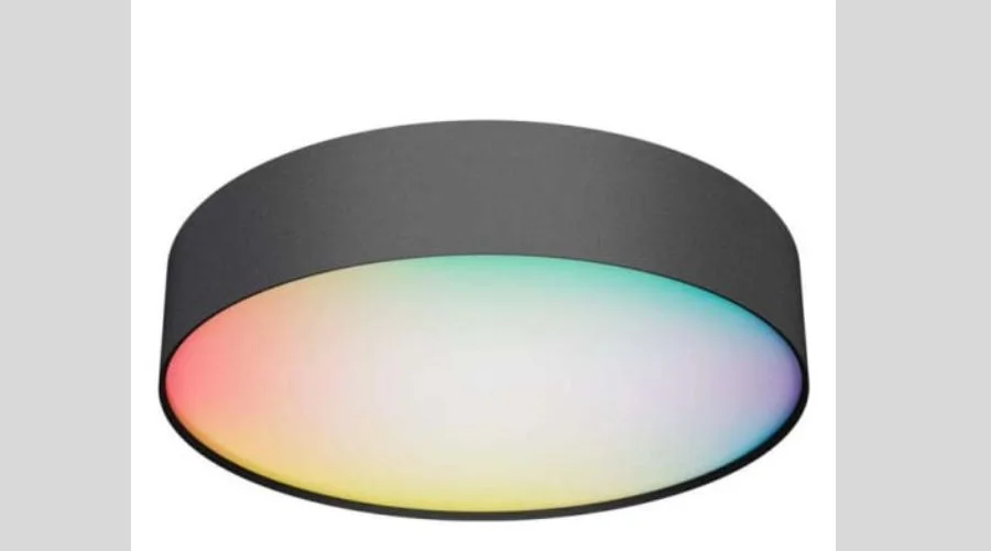 Calex smart 30cm fabric led ceiling light