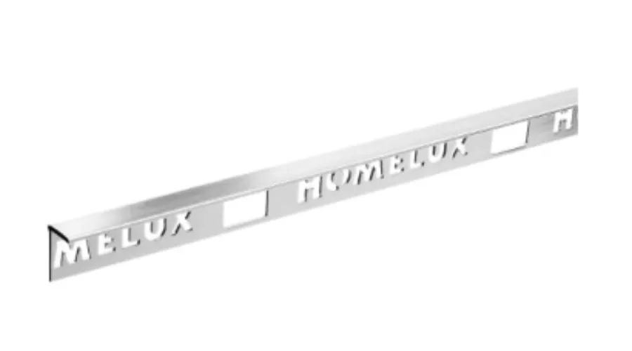 Homelux 10mm Straight Stainless Steel Tile Trim