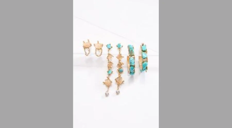 Malibu blue earring set