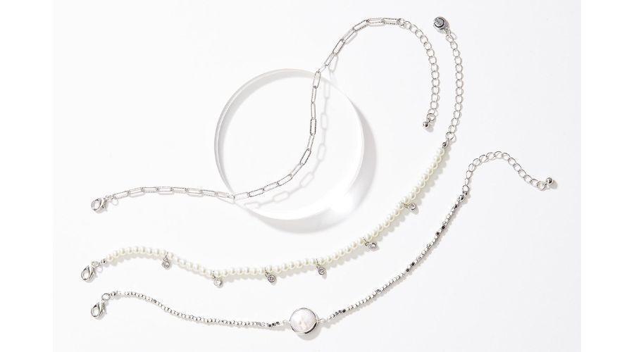 Pearl Layered Anklet