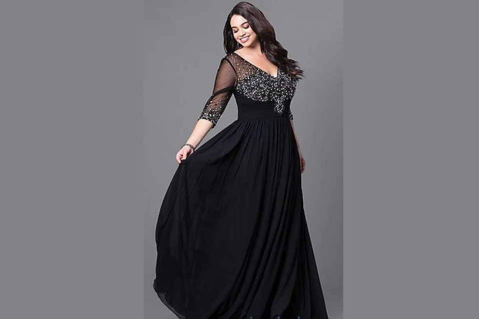 Plus Size Evening Gowns For The Flattering Look And Elegant Style