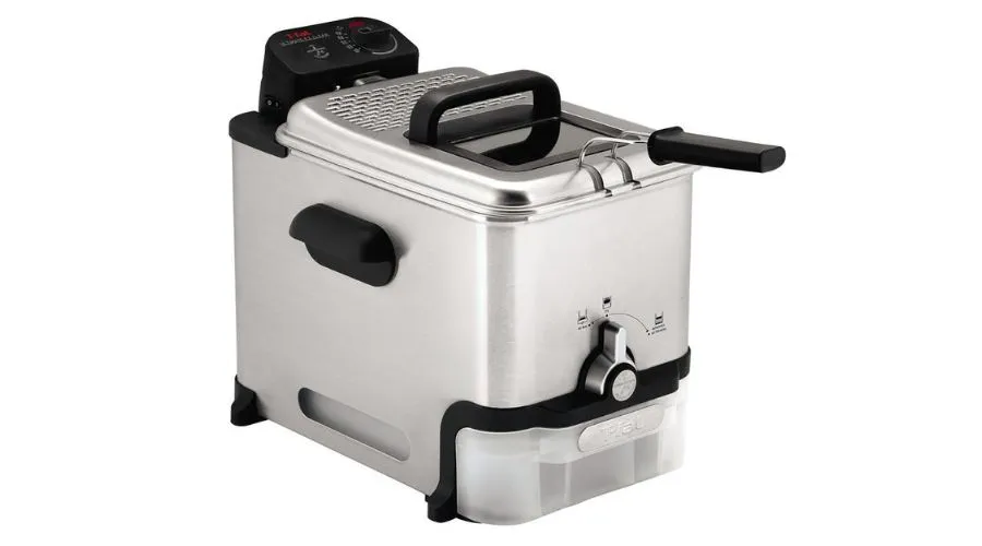 T-Fal FR800050 Ultimate EZ Clean Pro Deep Fryer, Stainless Steel