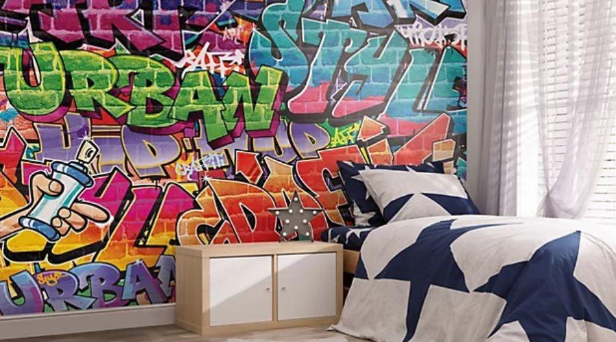 Graffiti wallpaper design