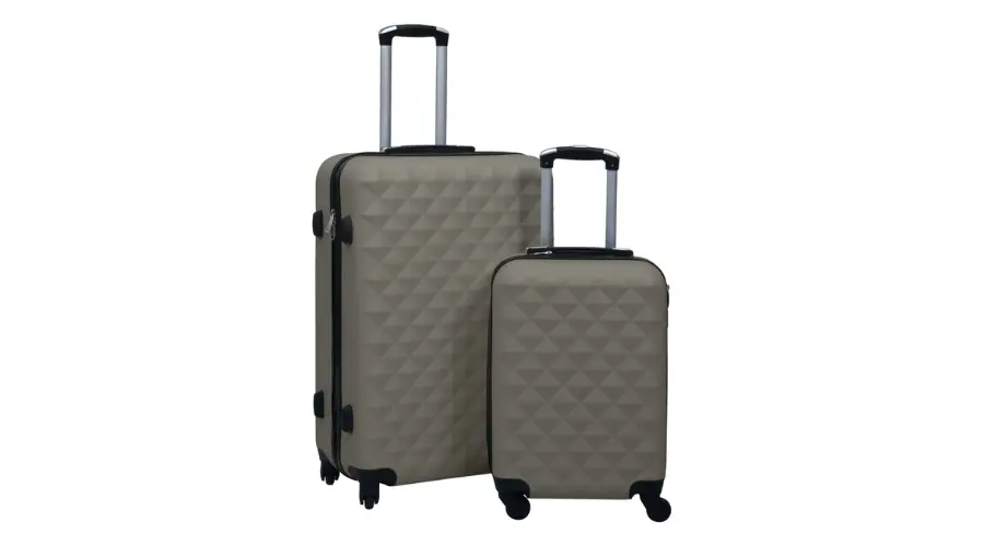 VidaXL best suitcase set Of 2 pieces ABS Anthracite Set