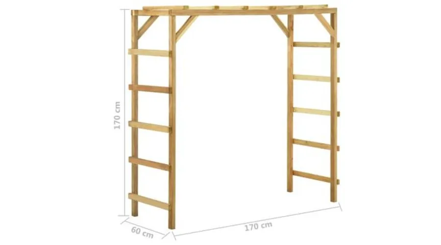 VidaXL climbing frame baby made of Solid Pine Wood