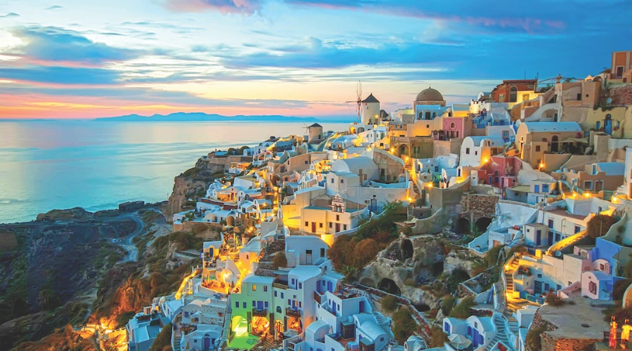 flights to santorini greece