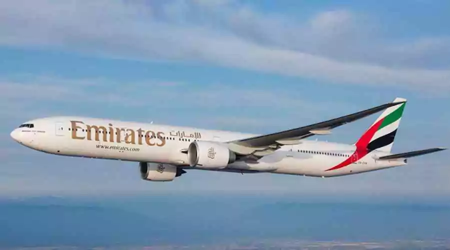 Service offered by Emirates 