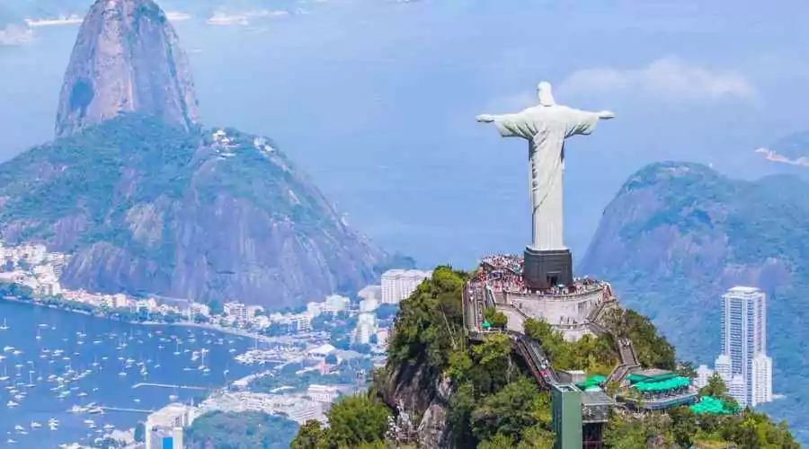 Take in the scenery from Christ the Redeemer