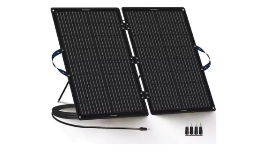 The ECO-WORTHY 100W Foldable Solar Panel