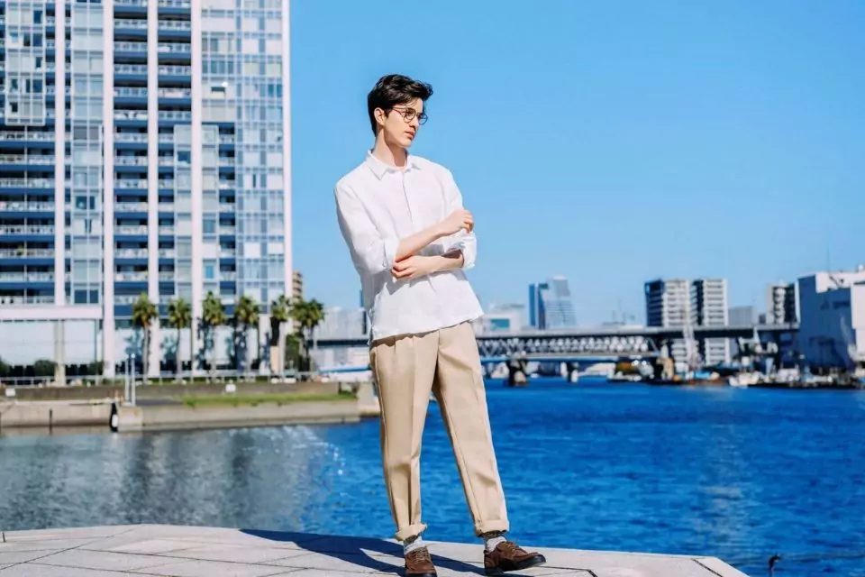 Stay Cool And Stylish In a White Linen Cotton Shirt : Perfect for Any Occasion
