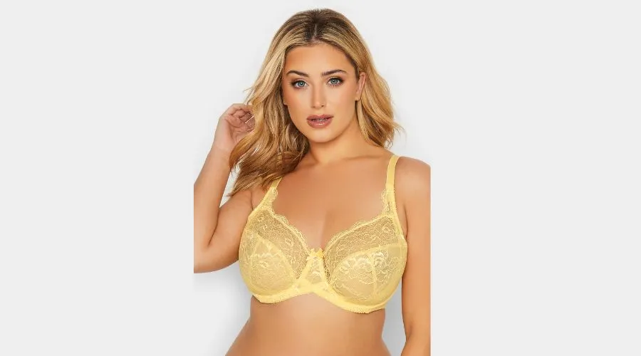 Stretch Lace Non-Padded Underwired Balcony Bra