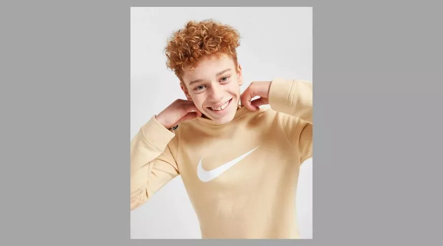 Nike Repeat Fleece Crew Sweatshirt Junior