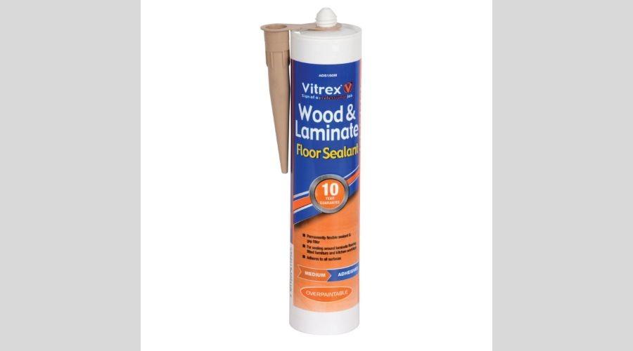 Vitrex Flexible Flooring Sealant Medium Oak