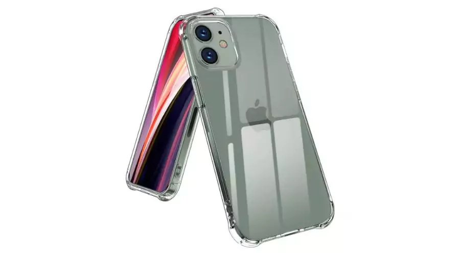 iPhone 12/12 Pro case and 2 screen protectors - - Transparent