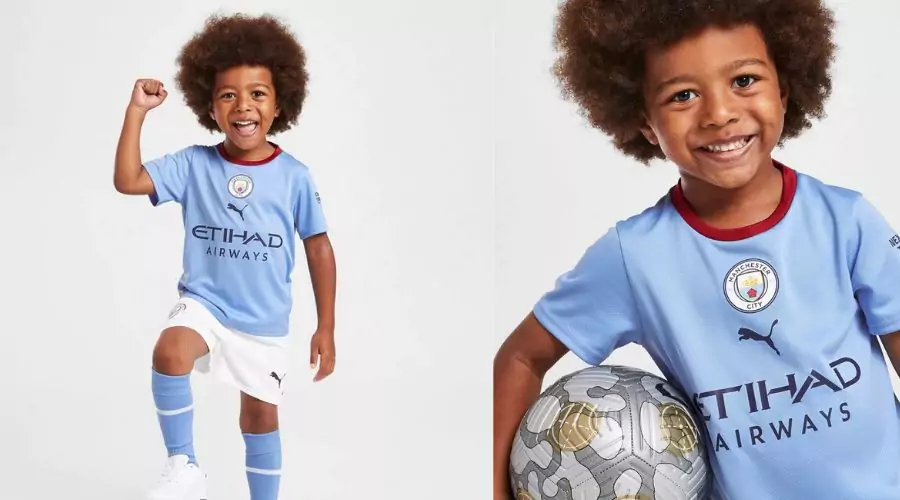 Puma Kit Domicile Manchester City FC 2022/23 Enfant
