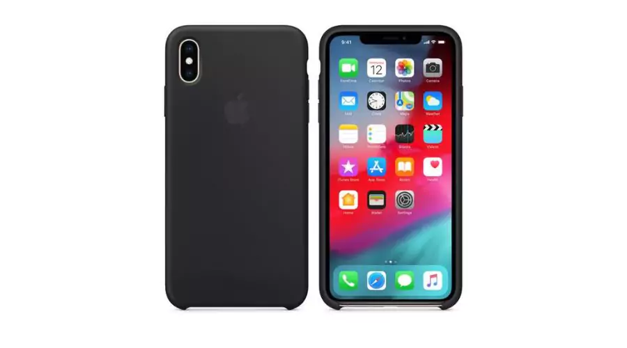 Silicone Apple Case iPhone X / XS / XS Max Case in white