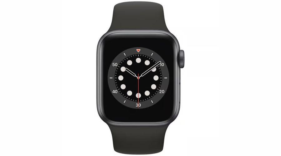 Apple Watch (Series 6) GPS 44mm - Space Gray Aluminum - Black