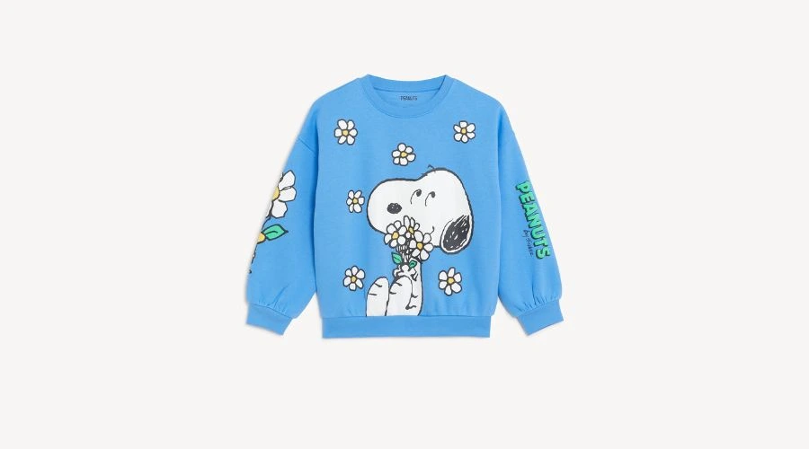 Cotton Rich Snoopy Sweatshirt 