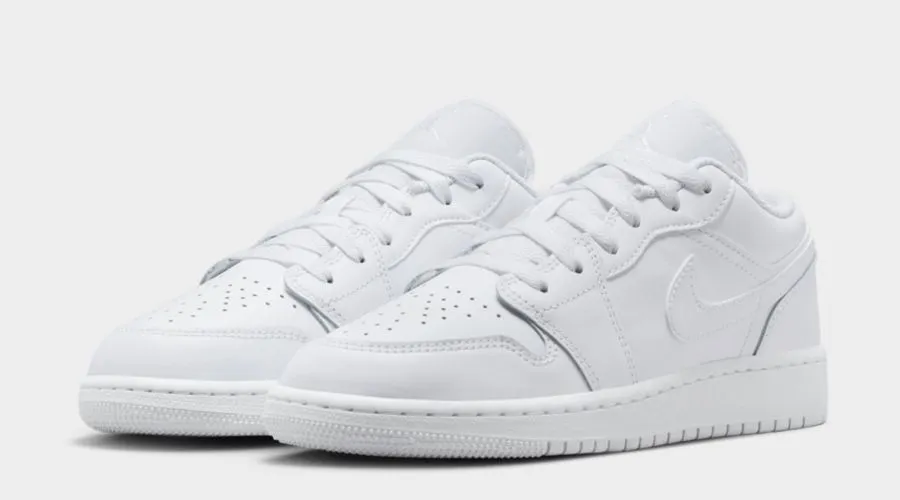 Jordan Air 1 Low Smooth Leather Junior