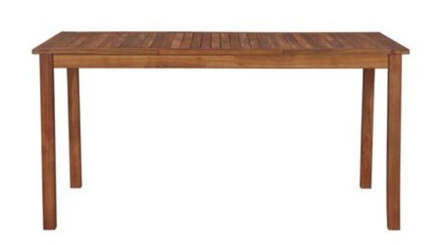 Table 150x90x74 cm Solid Acacia Wood