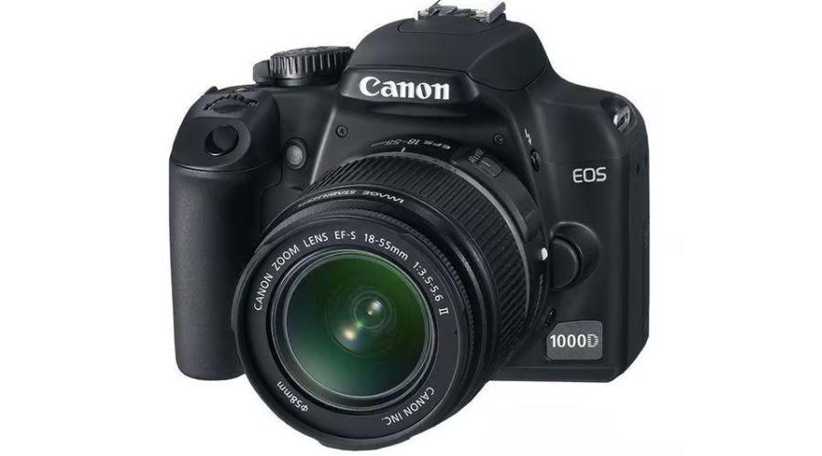 The Canon EOS 1000D Reflex 10 - Black