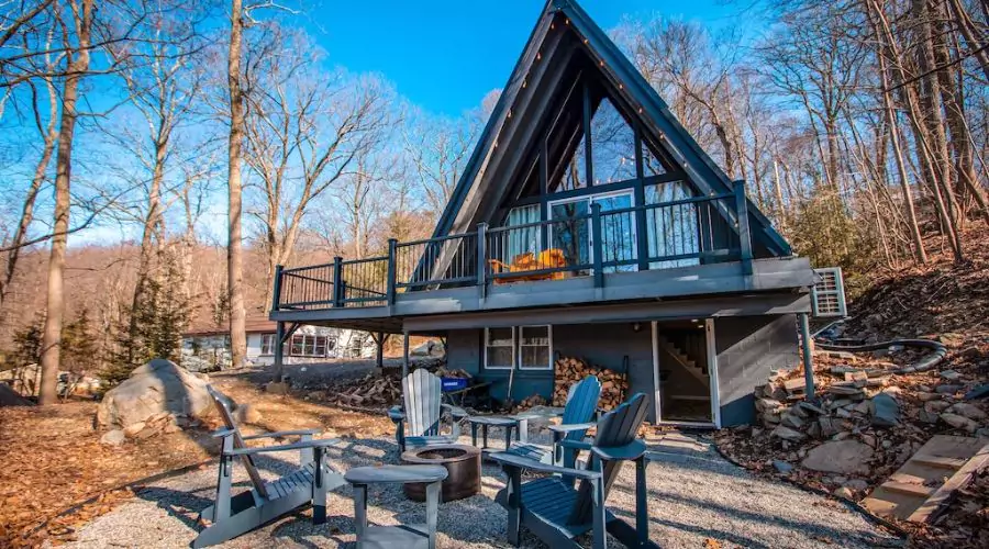 Lake Glenwood A- Frame Cabin