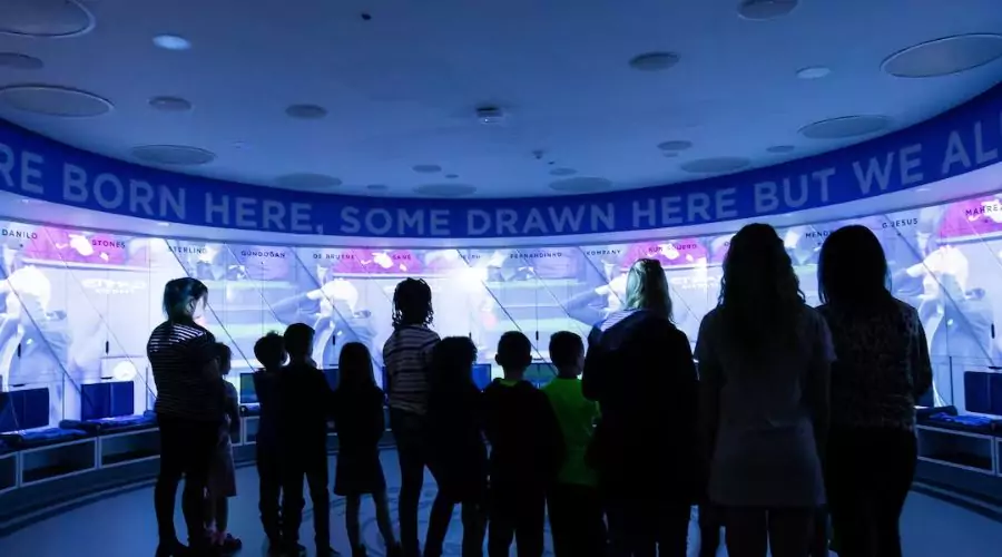 The Manchester City guided stadium tour