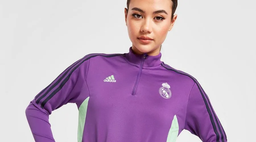 Adidas Real Madrid 1/4 Zip Training Top