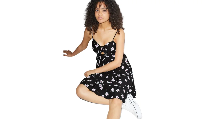 CLOCKHOUSE - Fit & Flare Dress - Floral | celebzero