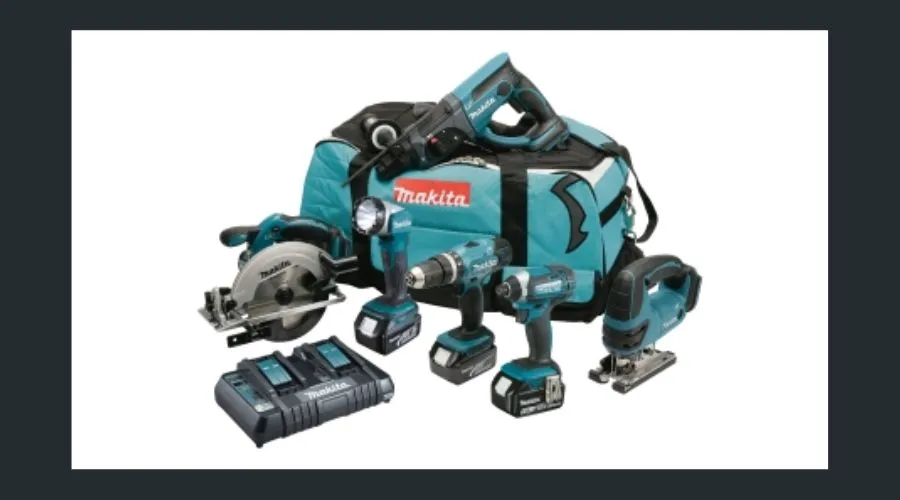 Makita 6 Piece LXT 18V Cordless Combi Kit